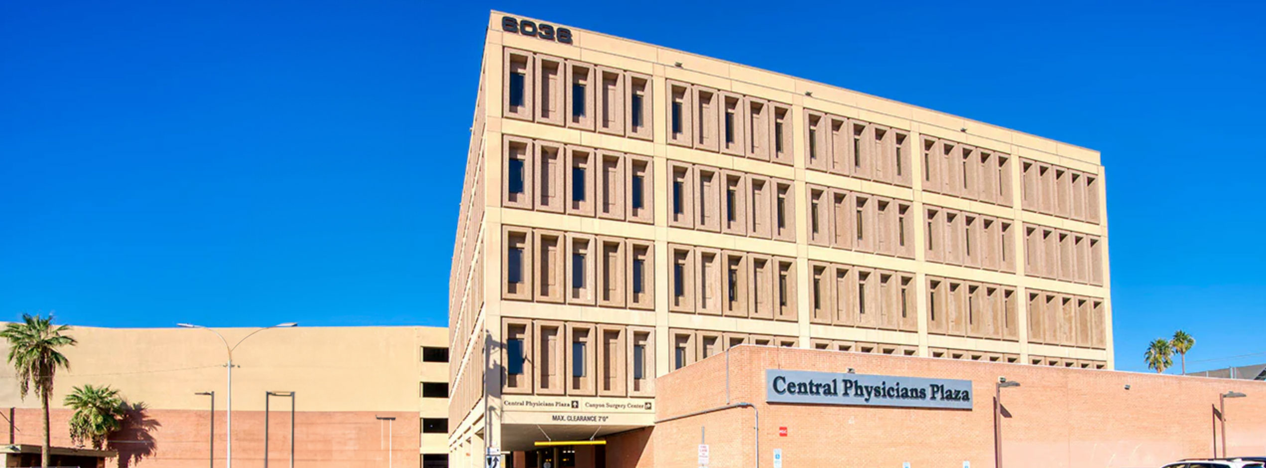 Photo of the office location in Phoenix, AZ. We are in the Central Physicians Plaza